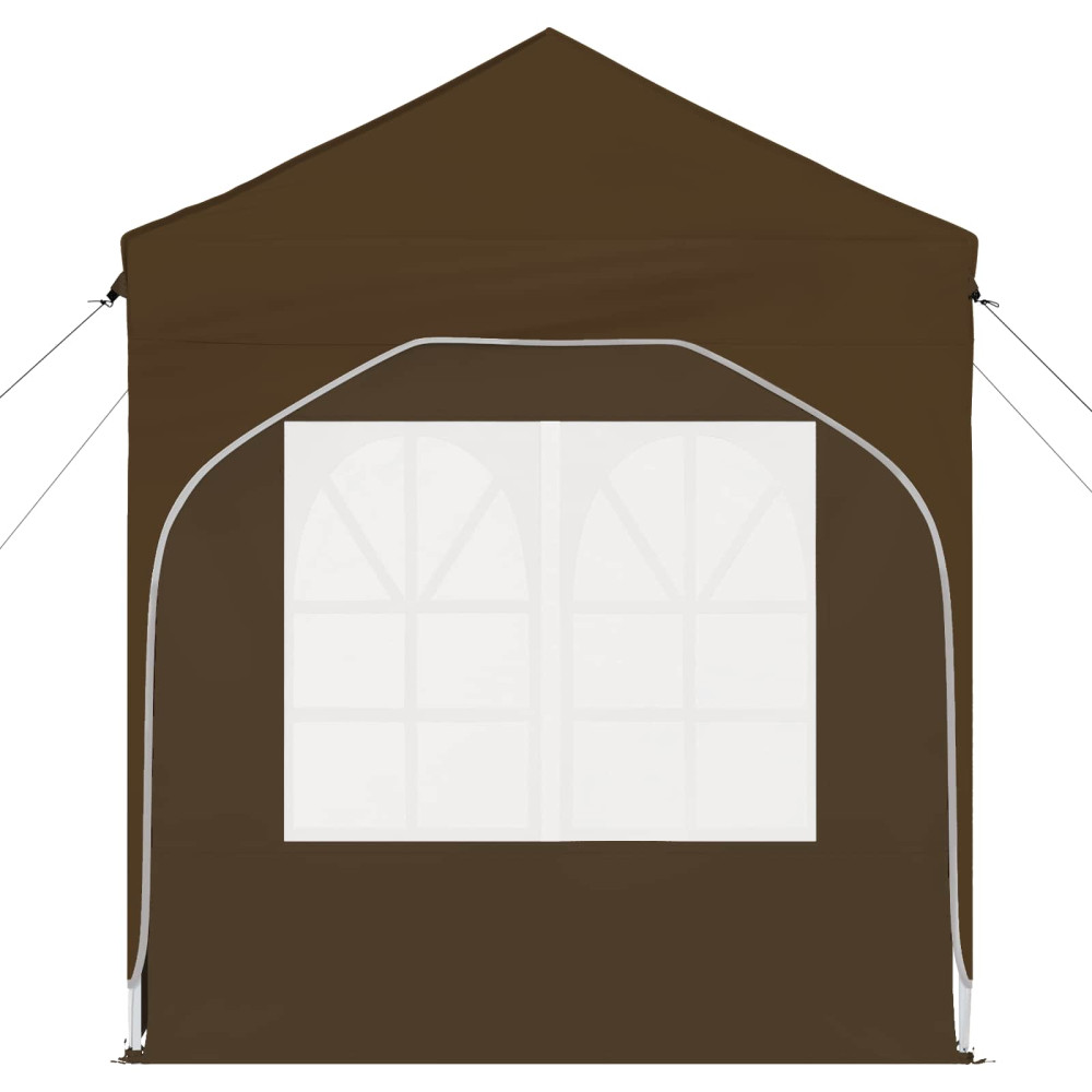Produktbild för Pop-up Partytält 192 x 192 x 245 cm Taupe