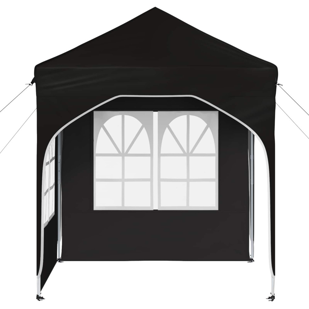 Produktbild för Pop-up Partytält 192 x 192 x 245 cm Svart