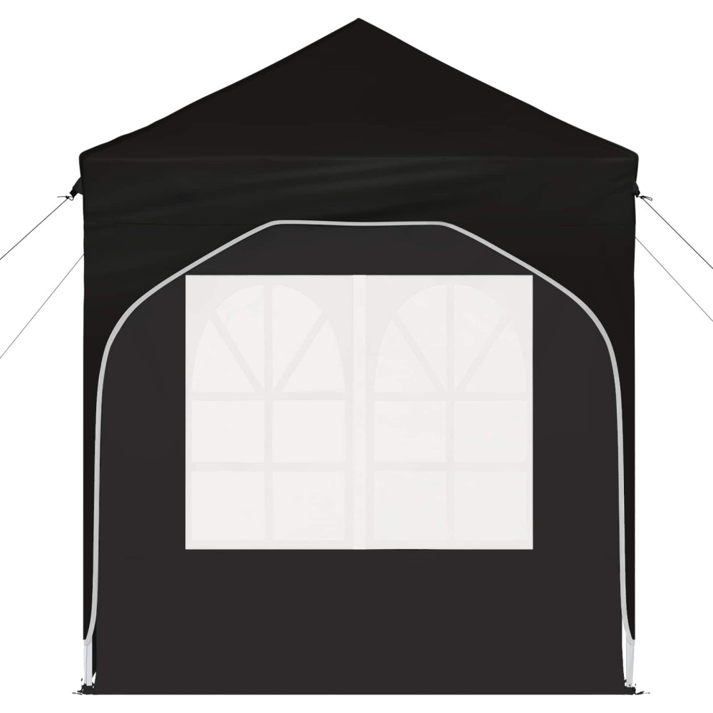 Produktbild för Pop-up Partytält 192 x 192 x 245 cm Svart