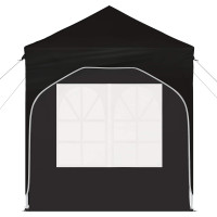 Produktbild för Pop-up Partytält 192 x 192 x 245 cm Svart