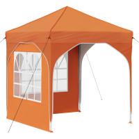 Produktbild för Pop-up Partytält 192 x 192 x 245 cm Orange