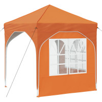 Produktbild för Pop-up Partytält 192 x 192 x 245 cm Orange