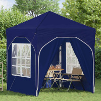 Produktbild för Pop-up Partytält 192 x 192 x 245 cm Blå