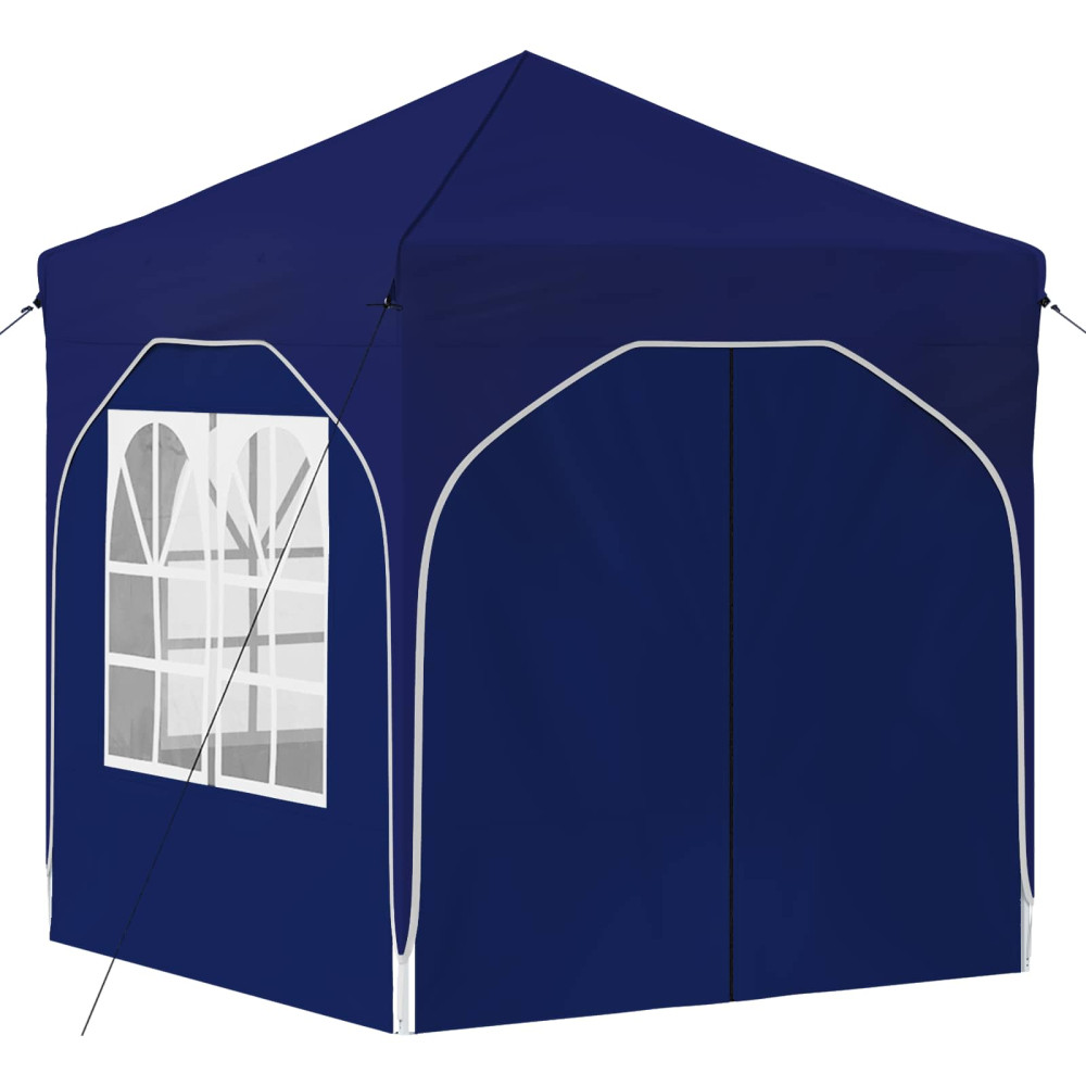 Produktbild för Pop-up Partytält 192 x 192 x 245 cm Blå