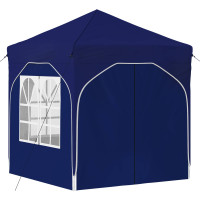 Produktbild för Pop-up Partytält 192 x 192 x 245 cm Blå