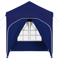 Produktbild för Pop-up Partytält 192 x 192 x 245 cm Blå
