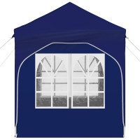 Produktbild för Pop-up Partytält 192 x 192 x 245 cm Blå