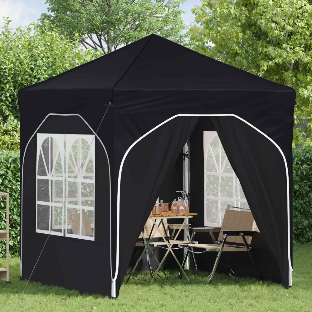 Produktbild för Pop-up Partytält 192 x 192 x 245 cm Antracit