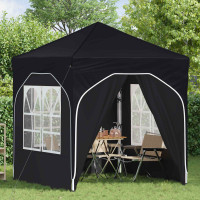 Produktbild för Pop-up Partytält 192 x 192 x 245 cm Antracit