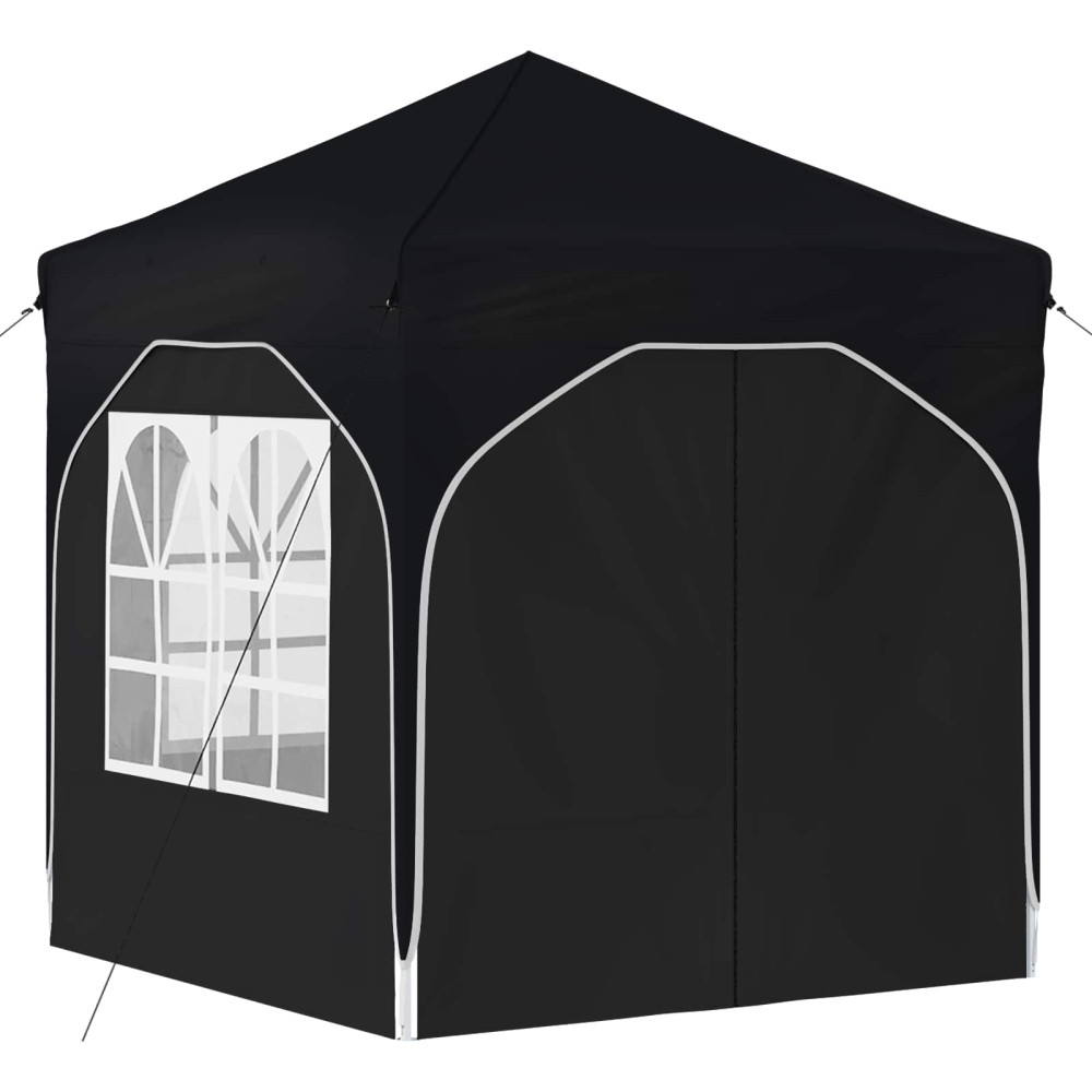 Produktbild för Pop-up Partytält 192 x 192 x 245 cm Antracit