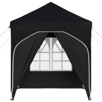 Produktbild för Pop-up Partytält 192 x 192 x 245 cm Antracit