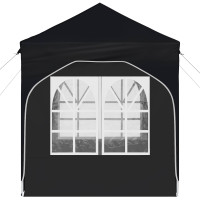 Produktbild för Pop-up Partytält 192 x 192 x 245 cm Antracit