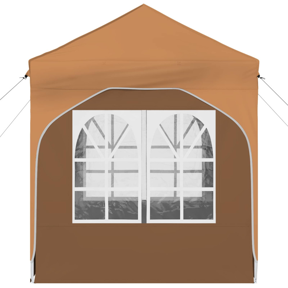 Produktbild för Pop-up Partytält 192 x 192 x 245 cm Beige