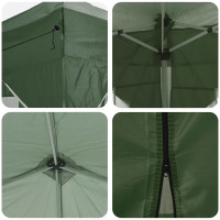 Produktbild för Pop-up Partytält 192 x 192 x 245 cm Grön