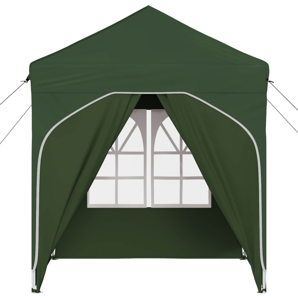 Produktbild för Pop-up Partytält 192 x 192 x 245 cm Grön