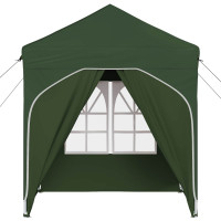 Produktbild för Pop-up Partytält 192 x 192 x 245 cm Grön