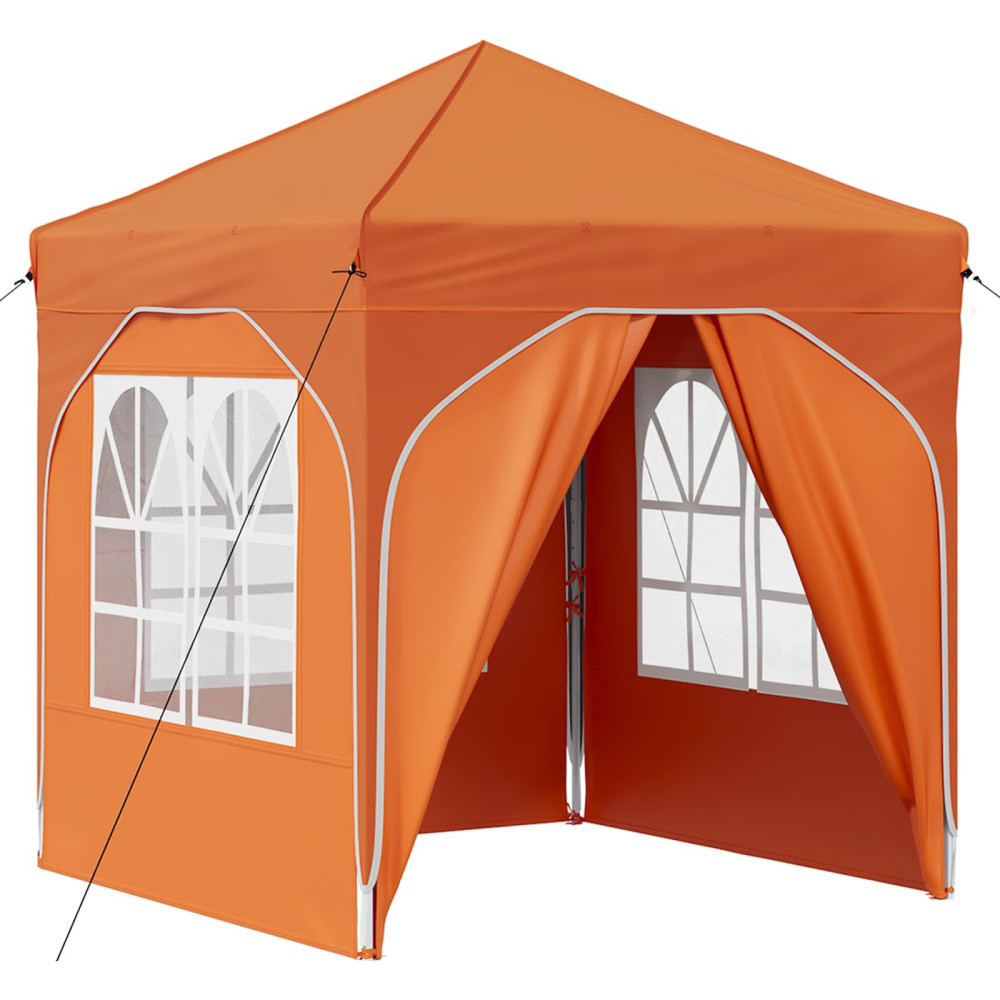 Produktbild för Pop-up Partytält 192 x 192 x 245 cm Orange