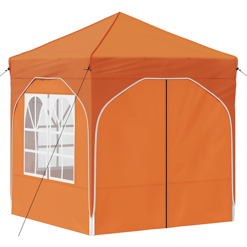 Produktbild för Pop-up Partytält 192 x 192 x 245 cm Orange