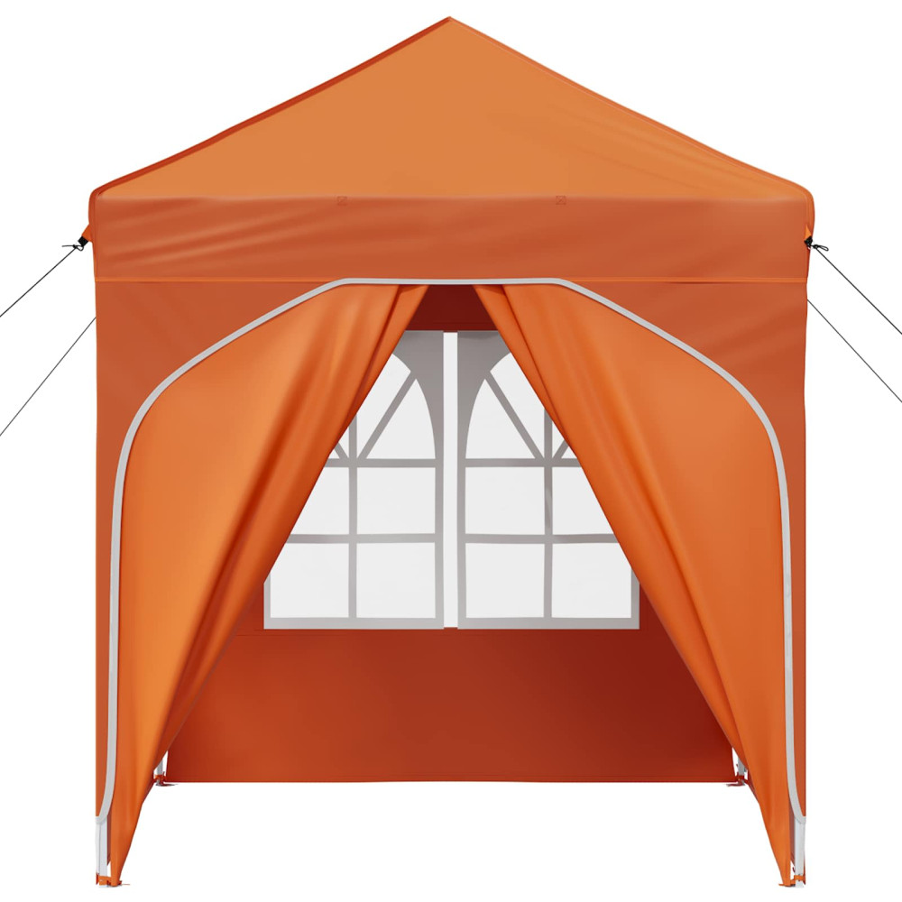 Produktbild för Pop-up Partytält 192 x 192 x 245 cm Orange