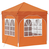 Produktbild för Pop-up Partytält 192 x 192 x 245 cm Orange