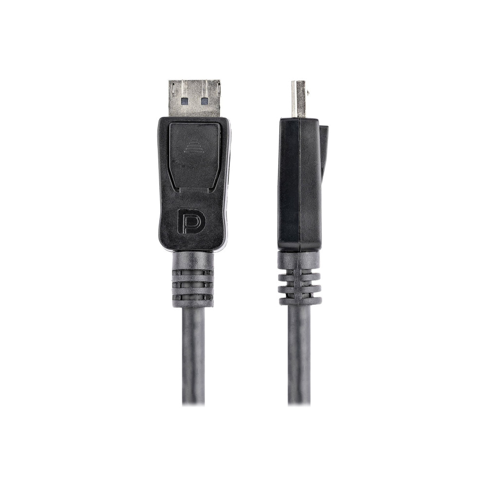 Produktbild för StarTech.com 1 m DisplayPort 1.2-kabel med lås M/M - DisplayPort 4k - DisplayPort-kabel - 1 m