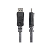 Produktbild för StarTech.com 1 m DisplayPort 1.2-kabel med lås M/M - DisplayPort 4k - DisplayPort-kabel - 1 m