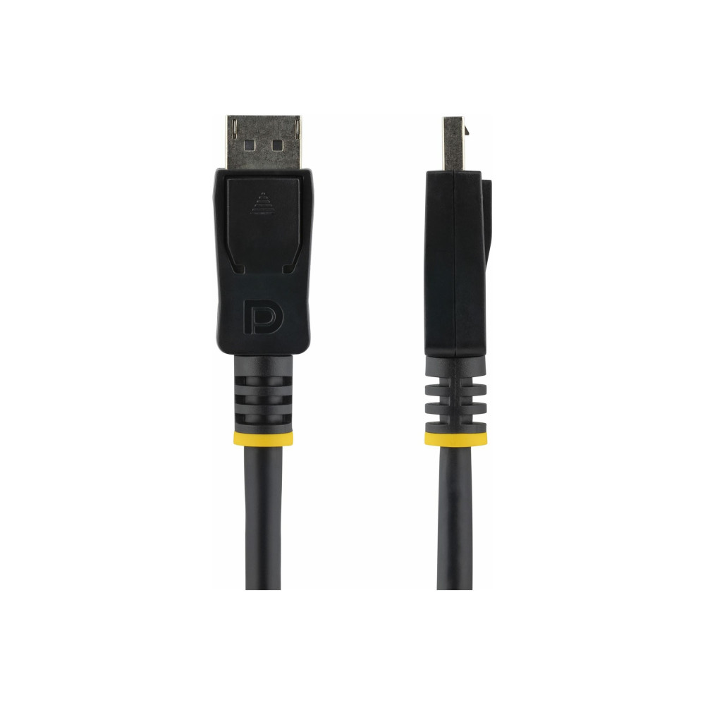 Produktbild för StarTech.com 1 m DisplayPort 1.2-kabel med lås M/M - DisplayPort 4k - DisplayPort-kabel - 1 m