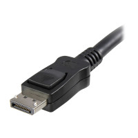 Produktbild för StarTech.com 1 m DisplayPort 1.2-kabel med lås M/M - DisplayPort 4k - DisplayPort-kabel - 1 m
