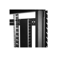 Produktbild för Startech Vertikal kabelorganiserare med fingerkanaler - 0U - 1,8 m - kabelhållare - 40U
