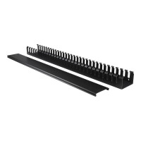 Produktbild för Startech Vertikal kabelorganiserare med fingerkanaler - 0U - 1,8 m - kabelhållare - 40U