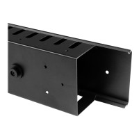 Produktbild för Startech Vertikal kabelorganiserare med fingerkanaler - 0U - 1,8 m - kabelhållare - 40U