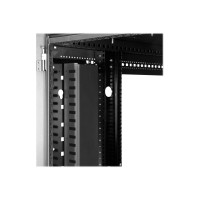 Produktbild för Startech Vertikal kabelorganiserare med fingerkanaler - 0U - 1,8 m - kabelhållare - 40U