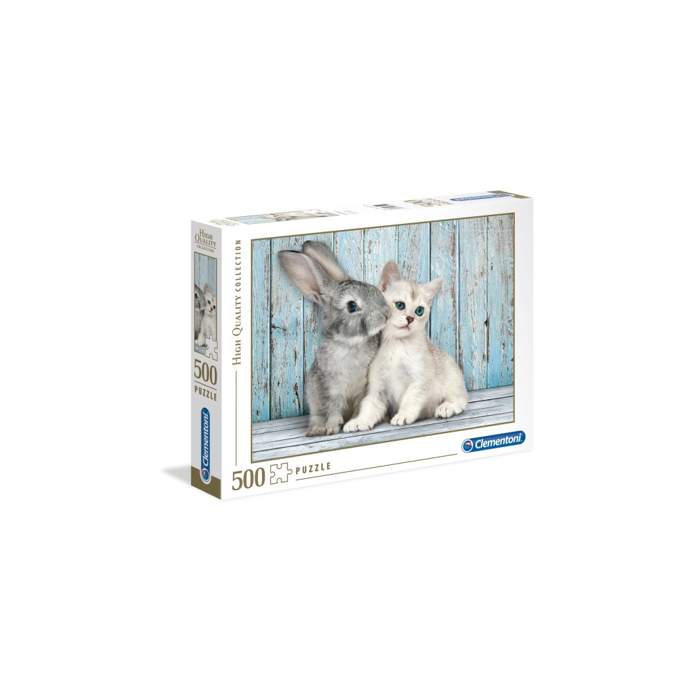Produktbild för Clementoni High Quality Collection - Katt & Kanin