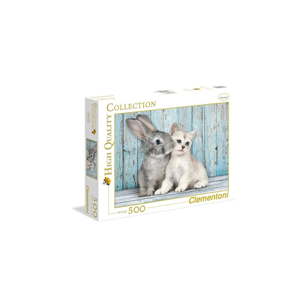 Produktbild för Clementoni High Quality Collection - Katt & Kanin