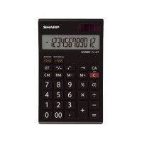 Produktbild för Sharp EL-124TWH - skrivbordskalkylator