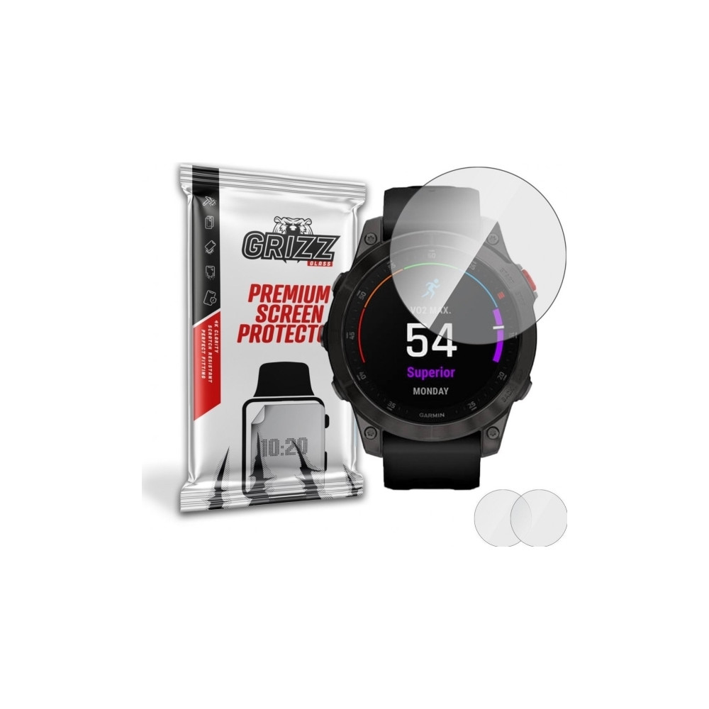 Produktbild för GrizzGlass hybridglas GrizzGlass HybridGlass för Garmin Epix...