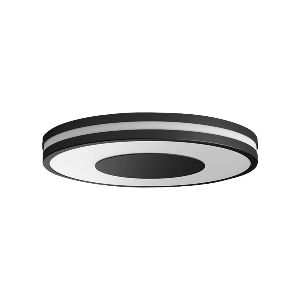 Produktbild för Philips Hue White ambiance Being - innertakslampa - LED - 22.5 W - varmt till kallt vitt ljus - 2200-6500 K - svart