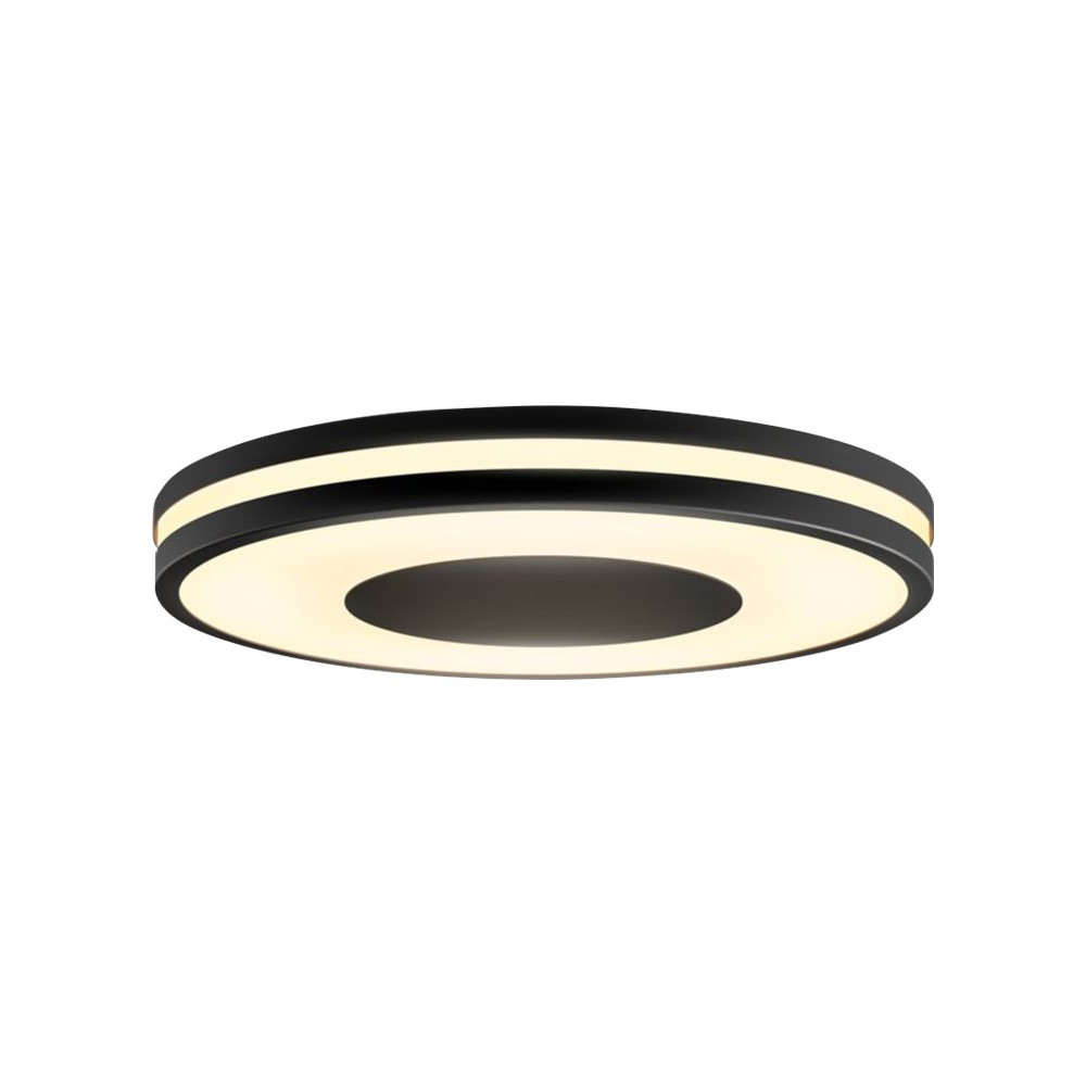Produktbild för Philips Hue White ambiance Being - innertakslampa - LED - 22.5 W - varmt till kallt vitt ljus - 2200-6500 K - svart
