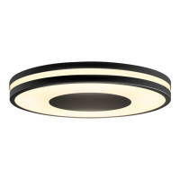 Produktbild för Philips Hue White ambiance Being - innertakslampa - LED - 22.5 W - varmt till kallt vitt ljus - 2200-6500 K - svart