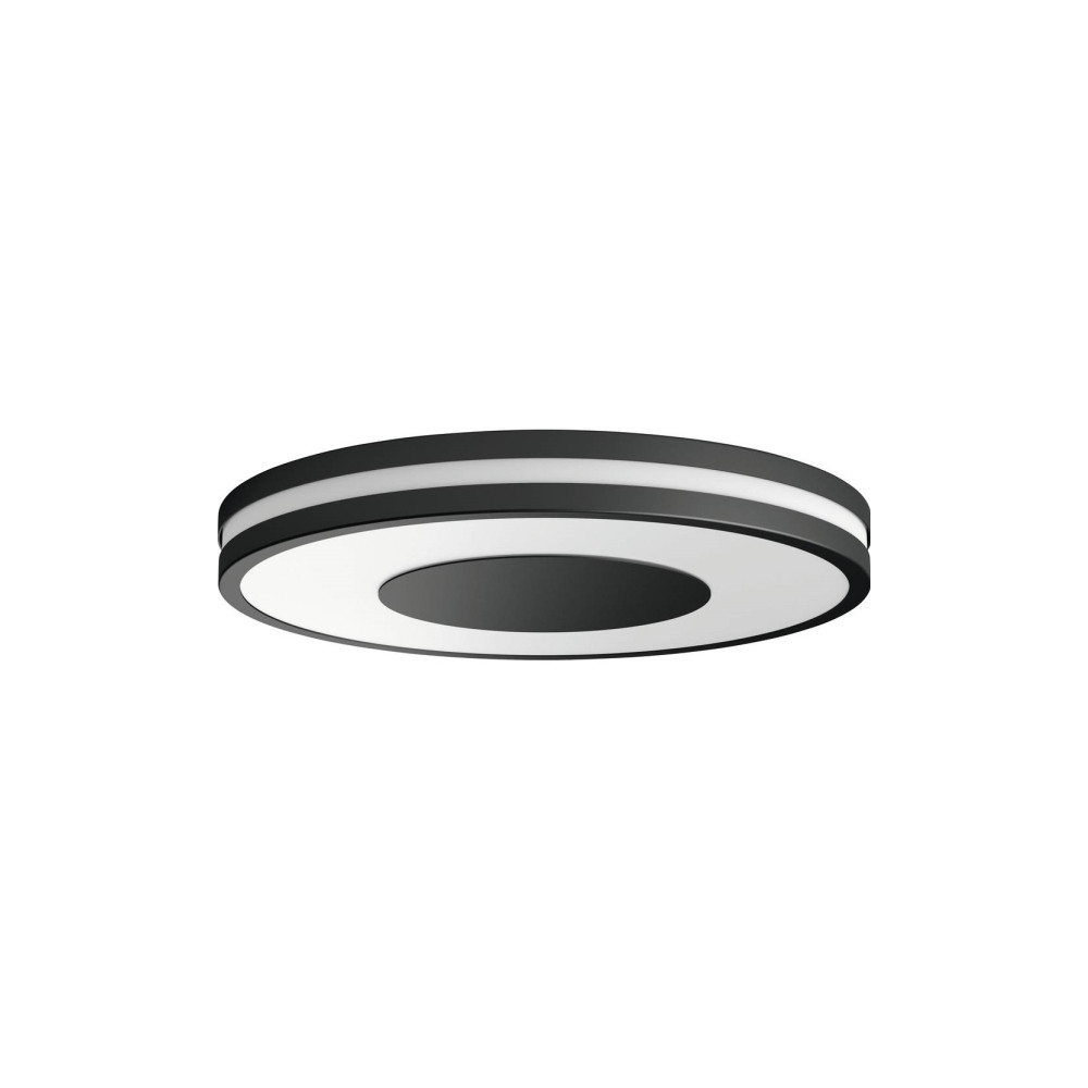 Produktbild för Philips Hue White ambiance Being - innertakslampa - LED - 22.5 W - varmt till kallt vitt ljus - 2200-6500 K - svart