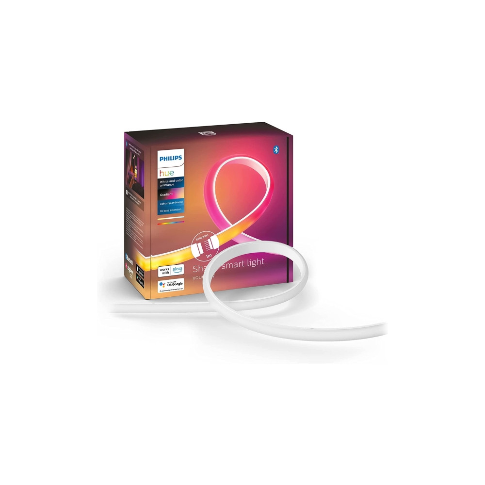 Produktbild för Philips Hue White ambiance Being - innertakslampa - LED - 22.5 W - varmt till kallt vitt ljus - 2200-6500 K - svart