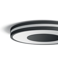 Produktbild för Philips Hue White ambiance Being - innertakslampa - LED - 22.5 W - varmt till kallt vitt ljus - 2200-6500 K - svart