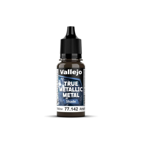WITTMAX Vallejo 77.142 True Metallic Metal Shade Radiant Yellow (18...