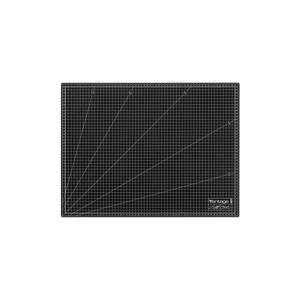 Produktbild för Dahle skärmatta 45 x 60 cm svart VANTAGE skärmatta A2 (74-10...