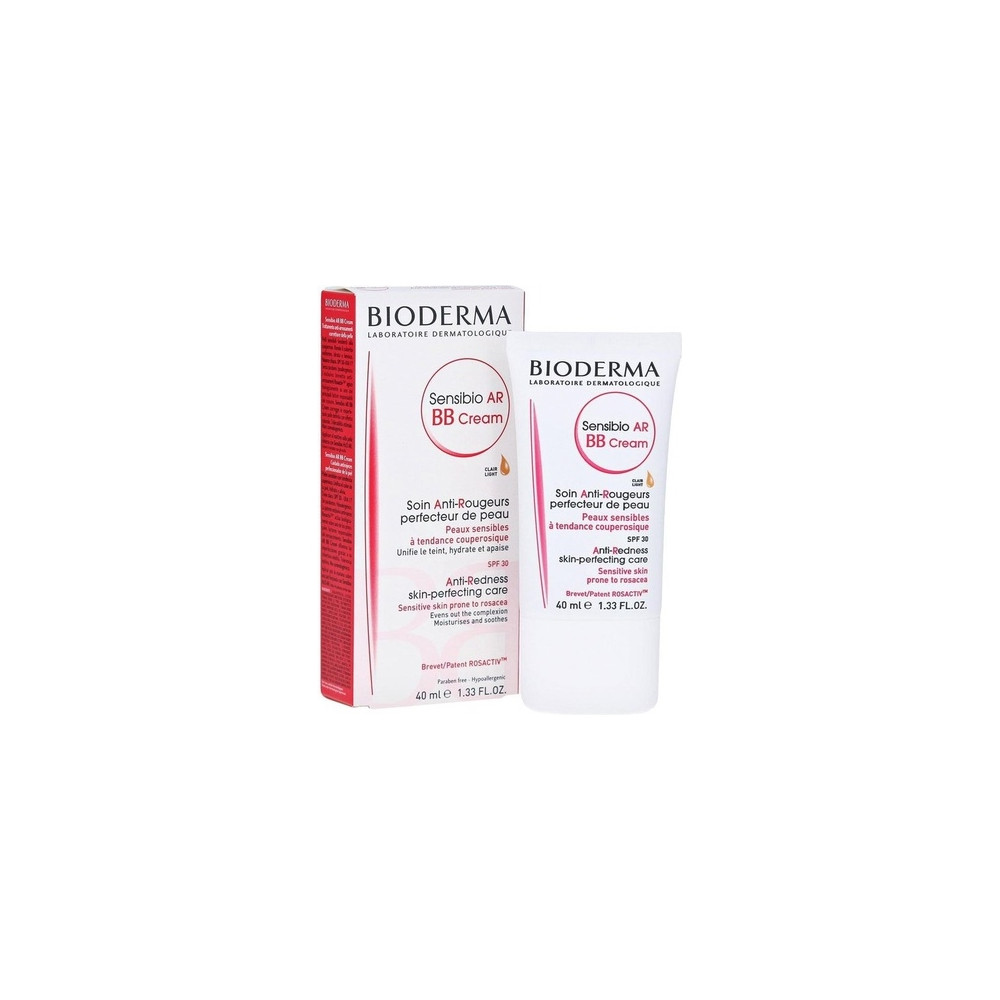 Produktbild för Bioderma Sensibio, BB-kräm, 40 ml, Kvinna, Känslig hud, Motv...