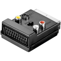 Produktbild för goobay AVK 198 - adapter för video / ljud - S-Video / sammansatt video / audio