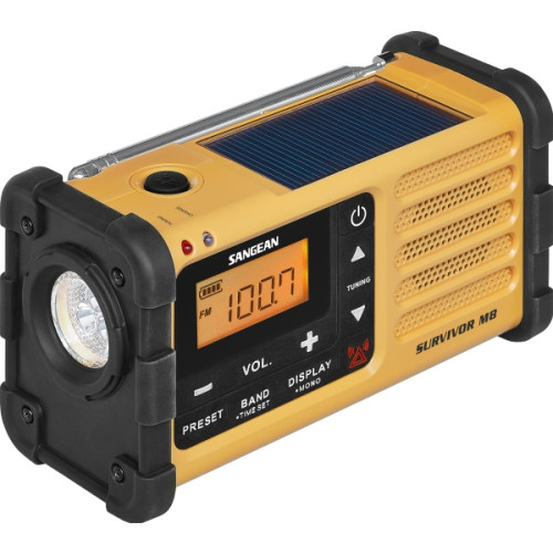 Sangean Electronics Sangean MMR-88 utomhusradio FM, AM nödradio med uppladdnings...