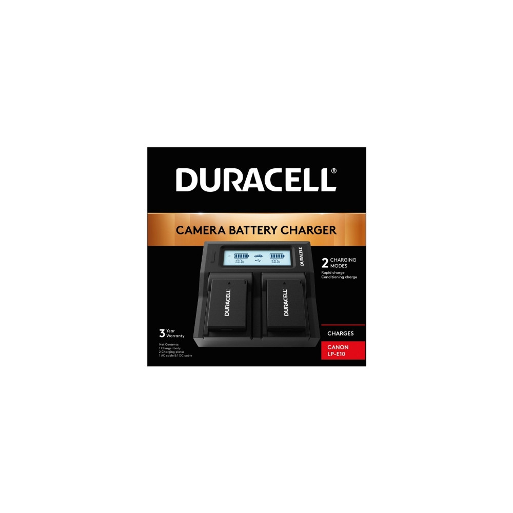 Produktbild för Duracell LED Dual DSLR
