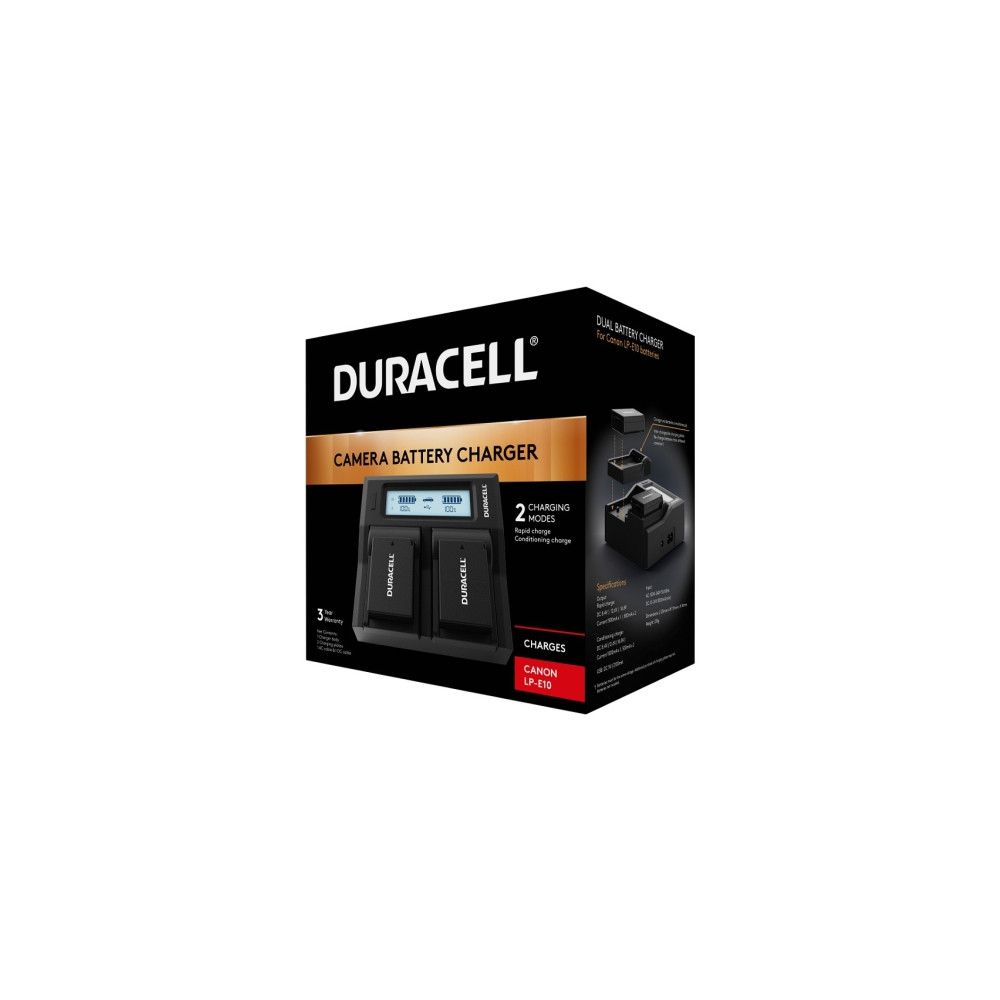 Produktbild för Duracell LED Dual DSLR