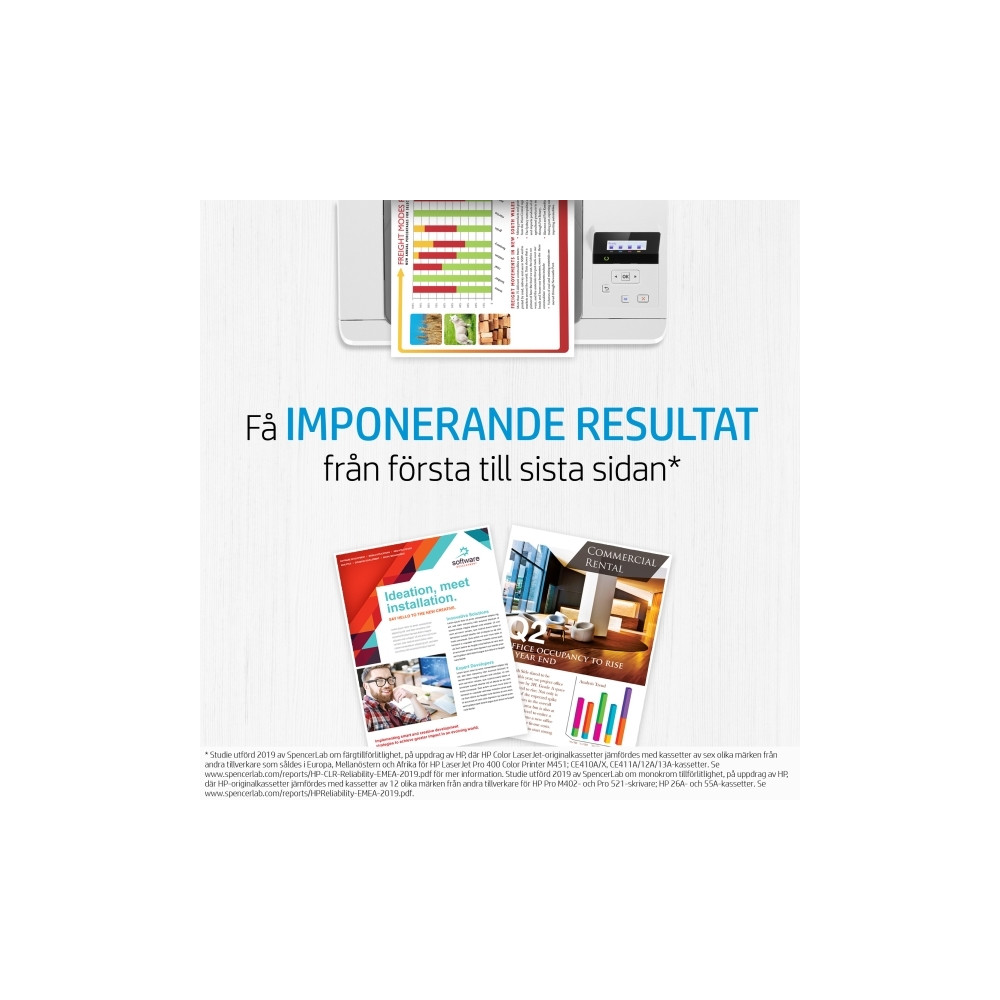 Produktbild för HP 651A - magenta - original - LaserJet - tonerkassett (CE343A)